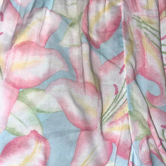Tommy Bahama Pink Rose Mist Floral Pajama Sleep Shorts Size Small - Picture 11 of 14
